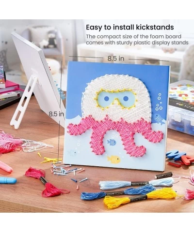 String Art Kit Set of 5 Sea Animal Designs Plastic Pushpins Art Supplies for Kids Craft Projects and Free Time Activities $38...