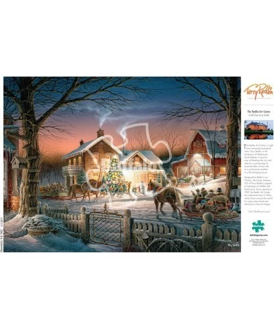 Terry Redlin - Trimming the Tree - 1000 Piece Jigsaw Puzzle $25.10 Jigsaw Puzzles