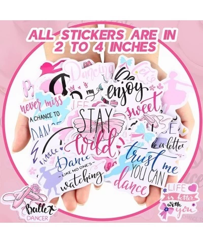 200 Pieces Ballet Stickers Dance Stickers Ballerina Stickers Ballet Decal Accessories for Girls Dance Stickers for Scrapbooki...