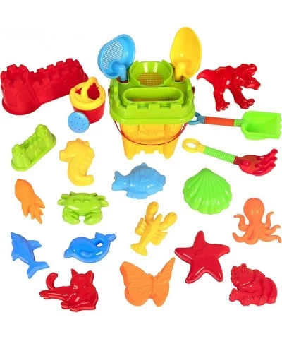 23pc Kids Beach Toys Set Sandbox Toys Sand Toys $34.31 Sandboxes & Beach Toys