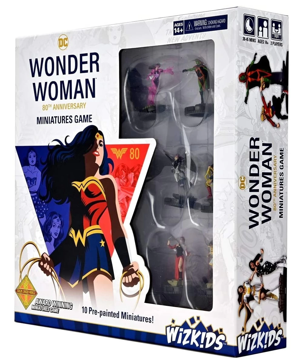 DC Comics HeroClix: Wonder Woman 80th Anniversary Miniatures Game $46.63 Board Games