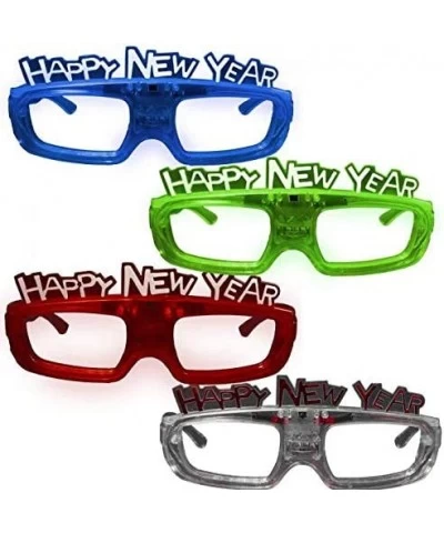 Set of 4 LED Light Up Happy New Year's Glasses $43.94 Kids' Party Favor Sets