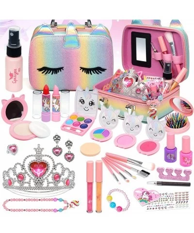 Kids Makeup Kit for Girl - Kids Makeup Kit Toys for Girls Washable Makeup Set Little Girls Child Play Real Girl Makeup Toys N...