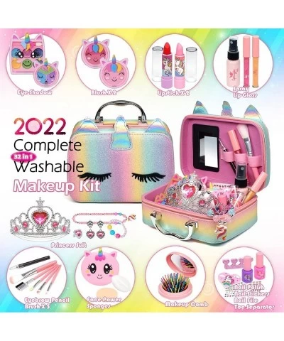 Kids Makeup Kit for Girl - Kids Makeup Kit Toys for Girls Washable Makeup Set Little Girls Child Play Real Girl Makeup Toys N...