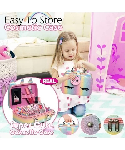 Kids Makeup Kit for Girl - Kids Makeup Kit Toys for Girls Washable Makeup Set Little Girls Child Play Real Girl Makeup Toys N...