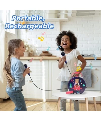 Karaoke Machine for Kids with 2 Microphones Children Singing Karaoke Speaker Toddler Sing Along Box for Boys Girls 3-12 Years...