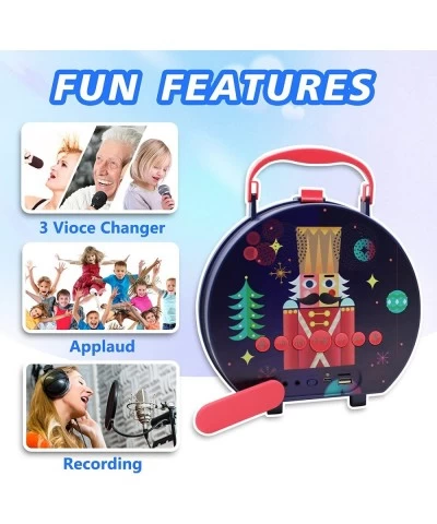 Karaoke Machine for Kids with 2 Microphones Children Singing Karaoke Speaker Toddler Sing Along Box for Boys Girls 3-12 Years...