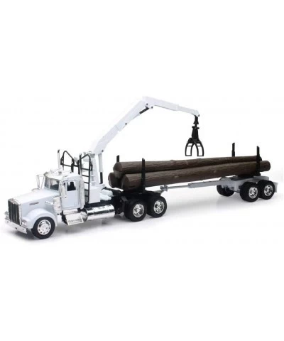 Die-Cast Truck Replica - Kenworth W900 Log Carrier 1:32 Scale Model 13743 $73.58 Kids' Play Trucks