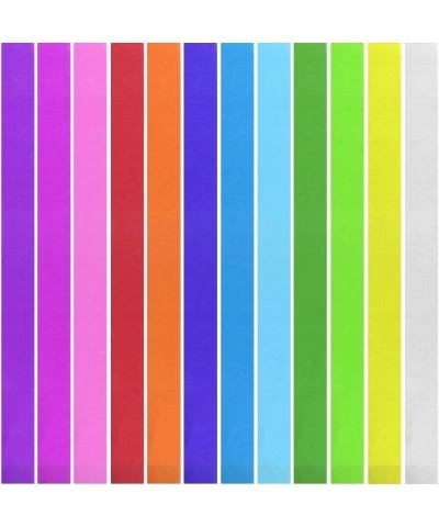 12 Rolls Party Streamers Rainbow Crepe Paper Streamer for Party Backdrop Decorations 82 Feet Per Volume $18.97 Kids' Party De...