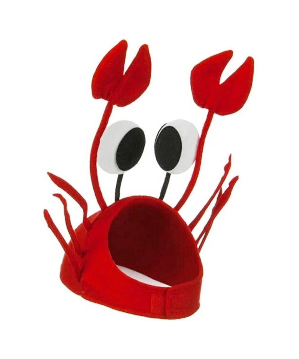 Crab Hat Cap Halloween Funny Party Hats for Halloween Christmas Easter Party Decoration $17.71 Kids' Party Hats