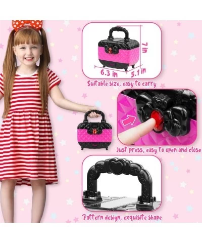 44 Pcs Kids Makeup Kit for Girls Real Play Make Up Set Toys for 3 4 5 6 7 8 9 10 Years Old Girls Washable Pretend Dress Up Be...