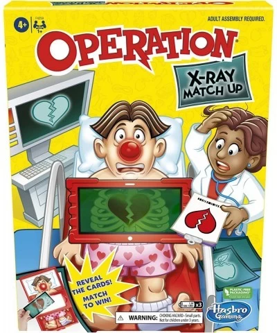 Operation X-Ray Match Up Board Game for 2 or More Players Matching Game for Kids Ages 4 and Up with Lights and Sounds $17.87 ...