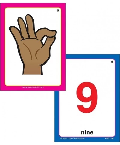 Super Duper Publications| 400 American Sign Language (ASL) Flash Cards Fun Deck | Educational Learning Resource for Children ...