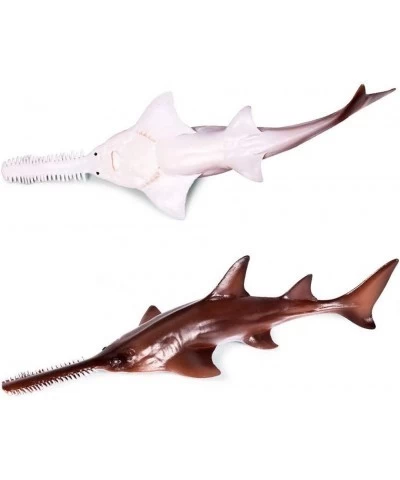 Sawfish Figures - Realistic Animal Figures Pretend Play Toy - Learning Educational Toy Christmas Birthday Gift Cake Topper Te...