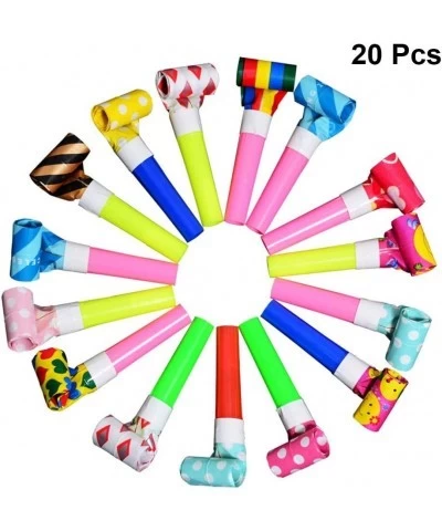 20pcs Blowouts Noise Maker Whistles Toy Novelty Kids Children Party Favors Supplies for Party (Random Pattern) $16.02 Noisema...