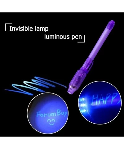 Invisible Ink Pen 28Pcs Invisible Disappearing Ink Pen with uv Light Fun Activity Entertainment for Secret Message Spy Pen $3...