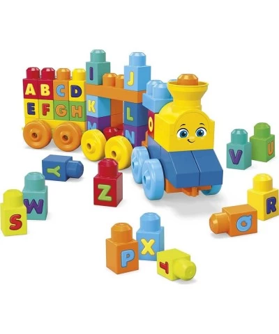 Bloks First Builders ABC Musical Train with Big Building Blocks Building Toys for Toddlers (50 Pieces) $35.25 Early Developme...