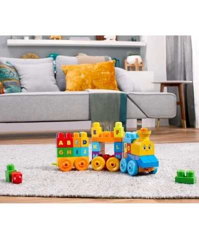 Bloks First Builders ABC Musical Train with Big Building Blocks Building Toys for Toddlers (50 Pieces) $35.25 Early Developme...