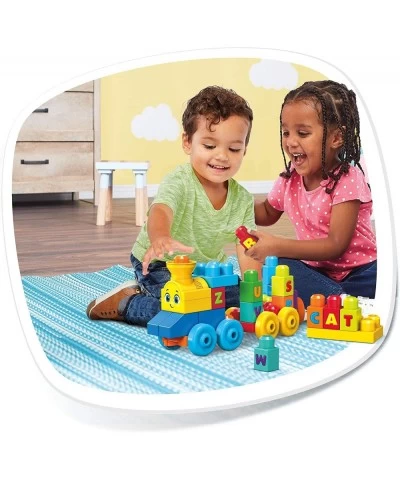 Bloks First Builders ABC Musical Train with Big Building Blocks Building Toys for Toddlers (50 Pieces) $35.25 Early Developme...