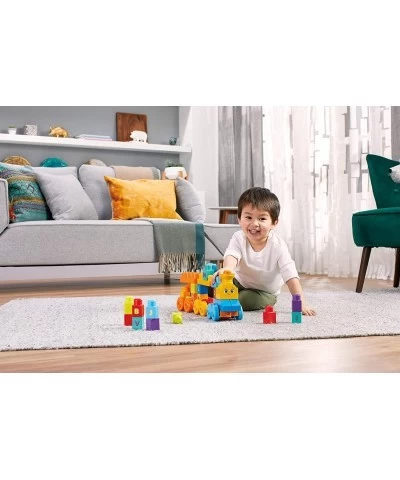 Bloks First Builders ABC Musical Train with Big Building Blocks Building Toys for Toddlers (50 Pieces) $35.25 Early Developme...