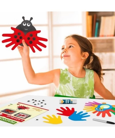 Arts and Craft Kit for Toddlers and Preschoolers Easy Crafts for Kids Ages 3-5 – Animal Craft Set Includes Supplies and Instr...