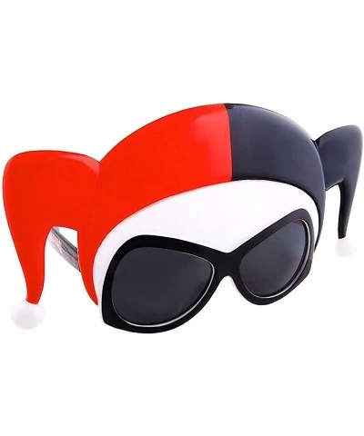 Sunstaches DC Comics Harley Quinn Sunglasses Party Favors UV400 $19.45 Kids' Dress-Up Accessories