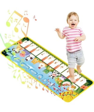 Musical Mats Toddler Toys - Baby Musical Toys Kids Floor Dance Mat Piano Keyboard Early Child Development Touch Pad Education...