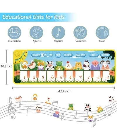 Musical Mats Toddler Toys - Baby Musical Toys Kids Floor Dance Mat Piano Keyboard Early Child Development Touch Pad Education...