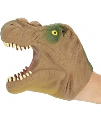 Dinosaur Hand Puppet Soft Plastic Dinosaur Toys Dinosaur Head Hand Puppet Toy Kids Parents Interactive Stories Role Play Inte...