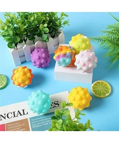 Single Pack 3D Pop it Ball Fidget Stress Ball Toy ADHD Blue for Anxiety ADHD ADD and Stress $26.96 Fidget Toys