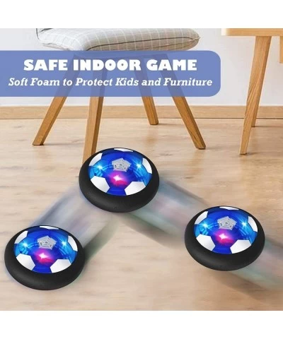 Kids Toys Hover Soccer Ball Rechargeable Stocking Stuffers for Kids Indoor Games with Flashing Light for Christmas Halloween ...