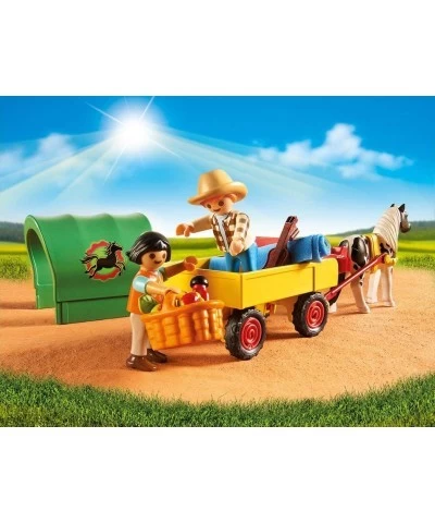 Picnic with Pony Wagon Playset $26.21 Play Figure Playsets