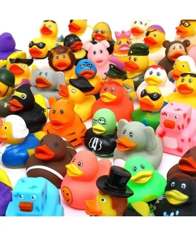 100 Pack Rubber Duck for Jeep Bath Toy Assortment - Bulk Floater Duck for Kids - Baby Showers Accessories - Party Favors Birt...