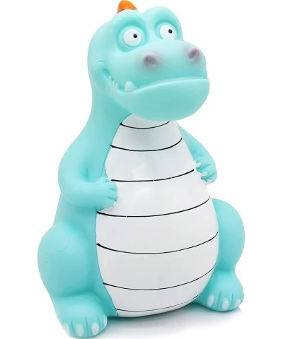 Dinosaur Money Bank(Blue) Shatterproof Big Belly Carnosaurs Piggy Bank First Coin Bank Best Christmas Birthday for Kids Boys ...