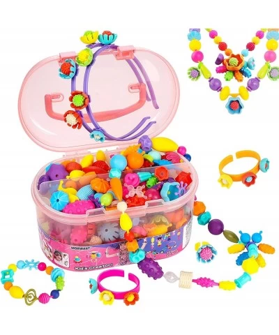 Pop Beads Bracelet Making Kit for Girls Art and Craft Toys Gift DIY Bracelets Necklace Hairband and Rings Creativity Set for ...