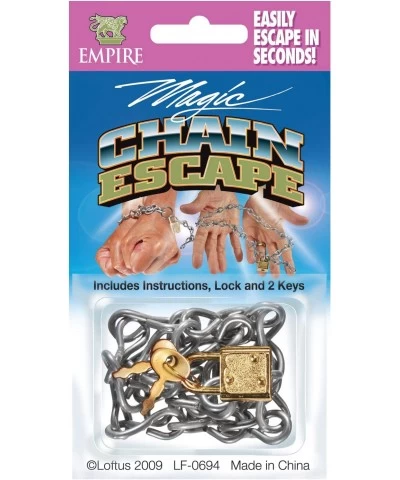 Magic Chain Escape with Lock $12.74 Magic Kits & Accessories