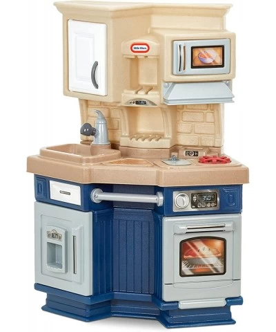 Super Chef Kitchen Blue & Cream 14.00 l x 28.00 w x 40.00 h inches $139.04 Toy Kitchen Products