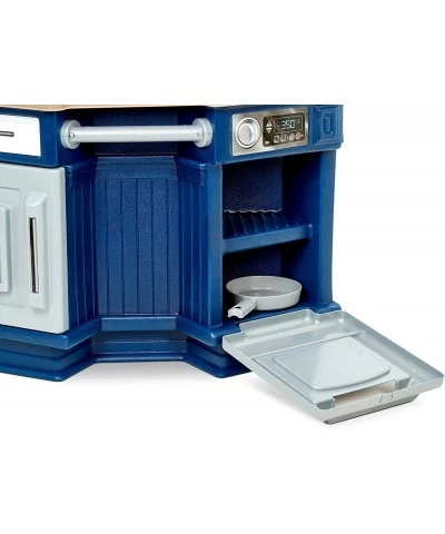 Super Chef Kitchen Blue & Cream 14.00 l x 28.00 w x 40.00 h inches $139.04 Toy Kitchen Products