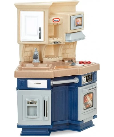 Super Chef Kitchen Blue & Cream 14.00 l x 28.00 w x 40.00 h inches $139.04 Toy Kitchen Products