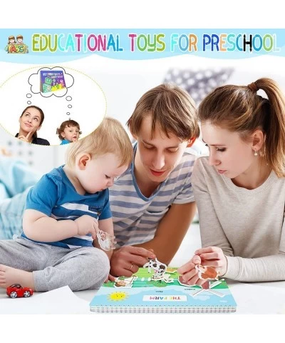 Busy Book Montessori Toys for Toddlers Preschool Learning Activities for Kids Autism Educational Learning Book with 12 Themes...