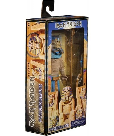 Iron Maiden - 8” Clothed Action Figure – Powerslave Pharaoh $72.81 Action Figures