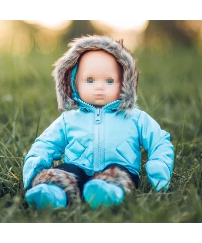 15 Inch Baby Doll Clothes Blue Snow Suit Jacket Pants Mittens and Boots Intended for BIitty Baby Dolls $39.43 Doll Accessories