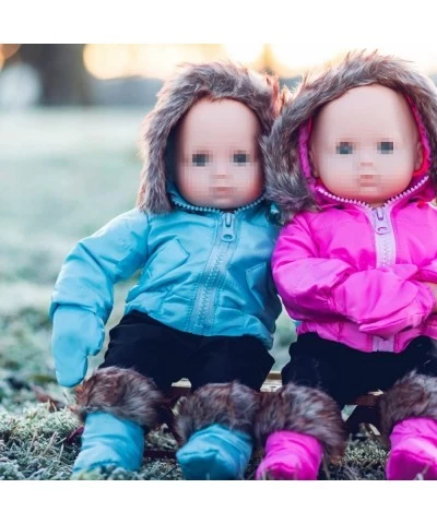 15 Inch Baby Doll Clothes Blue Snow Suit Jacket Pants Mittens and Boots Intended for BIitty Baby Dolls $39.43 Doll Accessories