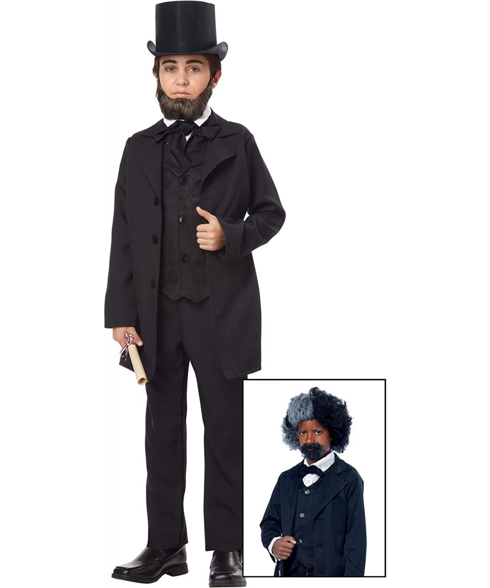 Boys Abraham Lincoln/Frederick Douglass Costume $39.05 Kids' Costumes