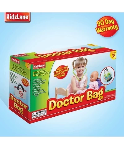 Play Doctor Kit for Kids and Toddlers - Kids Doctor Play Set - 7 Piece Dr Set with Medical Storage Bag and Electronic Stethos...