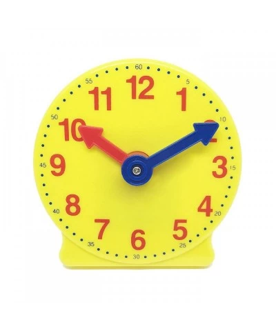 Mini Geared Clock Telling Time Teaching Clock Learn to Tell Time Clock Analog Learning Clock Clock for Kids Learning to Tell ...