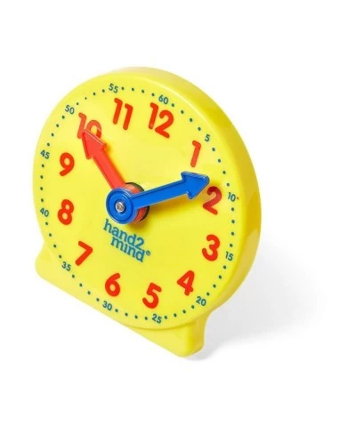 Mini Geared Clock Telling Time Teaching Clock Learn to Tell Time Clock Analog Learning Clock Clock for Kids Learning to Tell ...