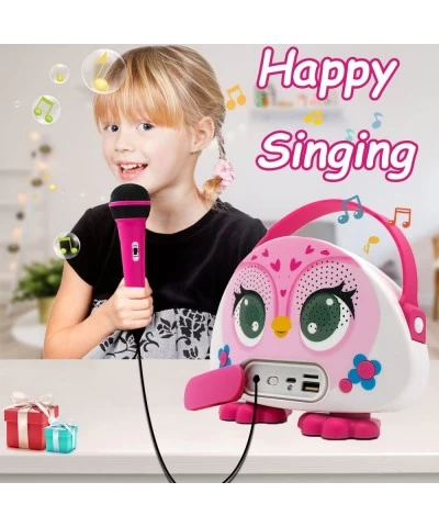 NA Kids Karaoke Machine with Microphone for Toddler Girls Boys Bluetooth Children Karaoke Speaker for Singing Portable Kids S...