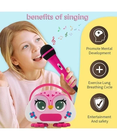 NA Kids Karaoke Machine with Microphone for Toddler Girls Boys Bluetooth Children Karaoke Speaker for Singing Portable Kids S...