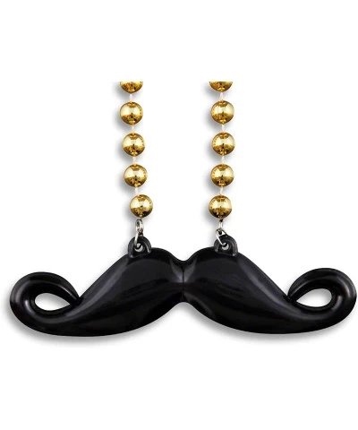 Hipster Mustache on Mardi Gras Bead Necklace (Set of 48) $51.02 Kids' Dress-Up Accessories